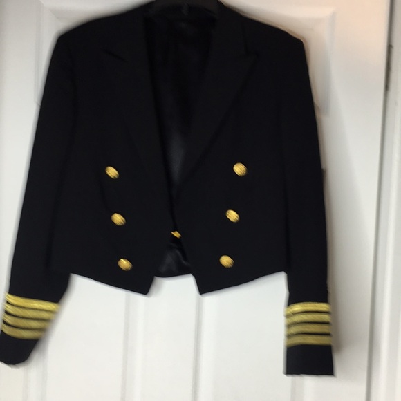 US Navy Jackets & Blazers - US Navy short blazer with gold buttons size M